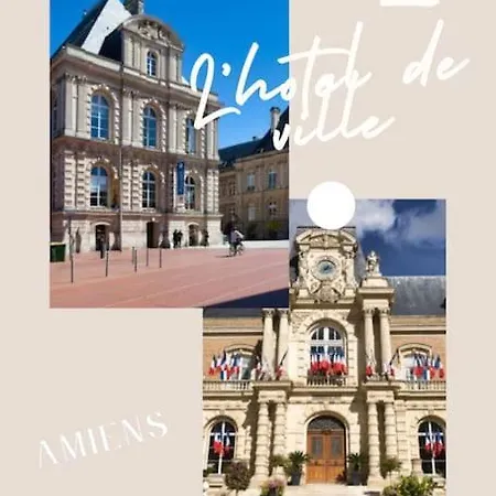 L'hortillon 4 Pers 8min Centre & Gare Apartment *
