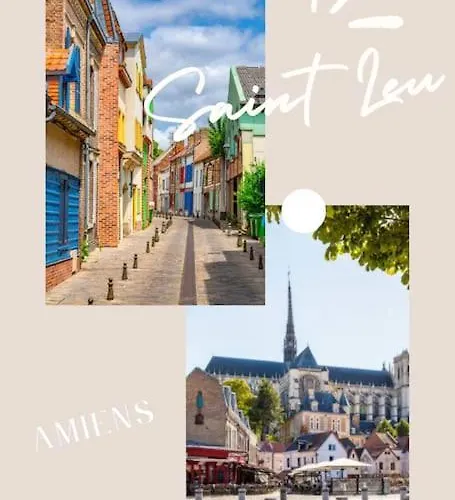 Apartamento L'hortillon 4 Pers 8min Centre & Gare Amiens